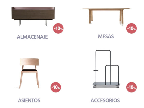 Promoción muebles de diseño