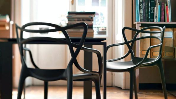 sillas de comedor de diseño - masters de kartell