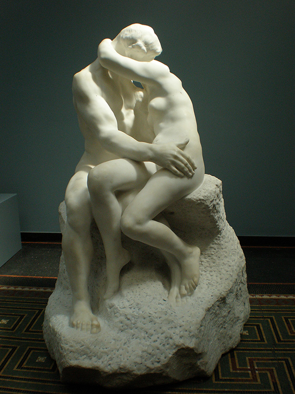 dia del beso auguste rodin