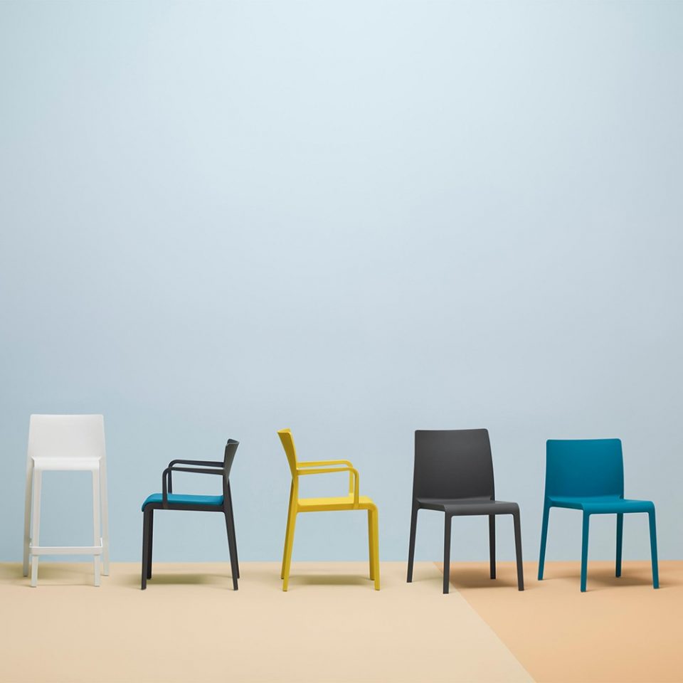 sillas para restaurantes en exterior