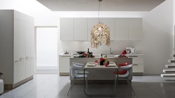 Cocinas de diseño en Muebles Lluesma – Firma: Veneta Cucine.